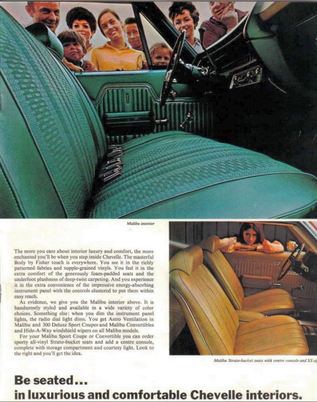 1970 Chev Chevelle Canadian Brochure Page 8